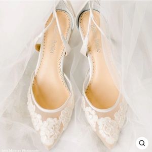 Bella belle Anita ivory worn once shoes!